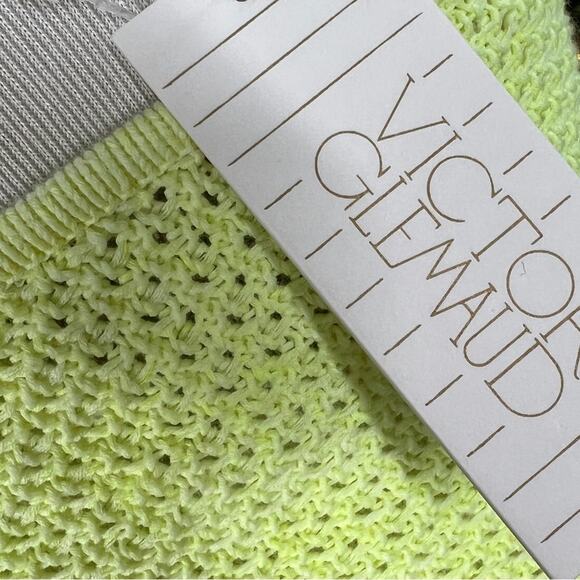 NWT Victor Glemaud Sleeveless Dress in Neon Green XS - Picture 8 of 9